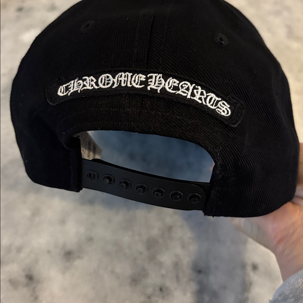 Chrome Hearts denim Horseshoe Logo Hat - Picture 4 of 8